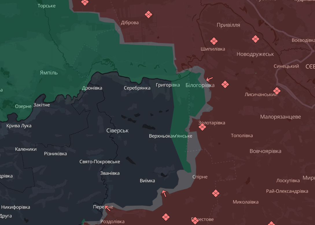 Карта бойових дій в Україні станом на 23 жовтня 2024 року фото 4