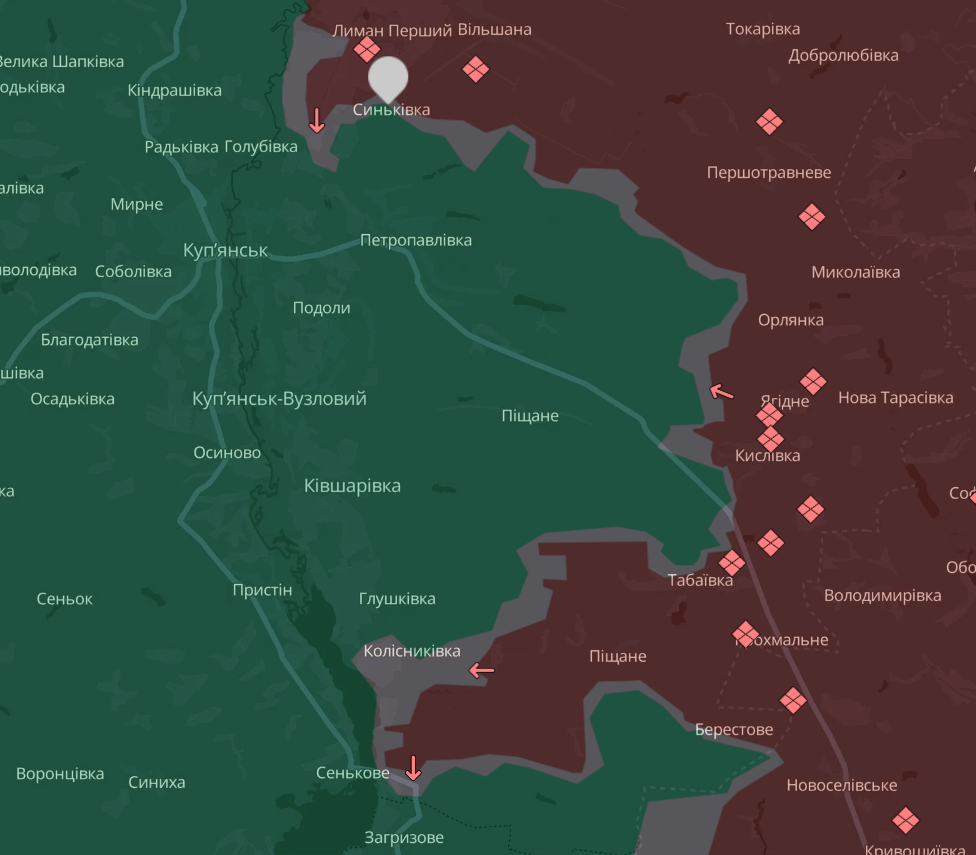 Карта бойових дій в Україні станом на 9 листопада 2024 року фото 3