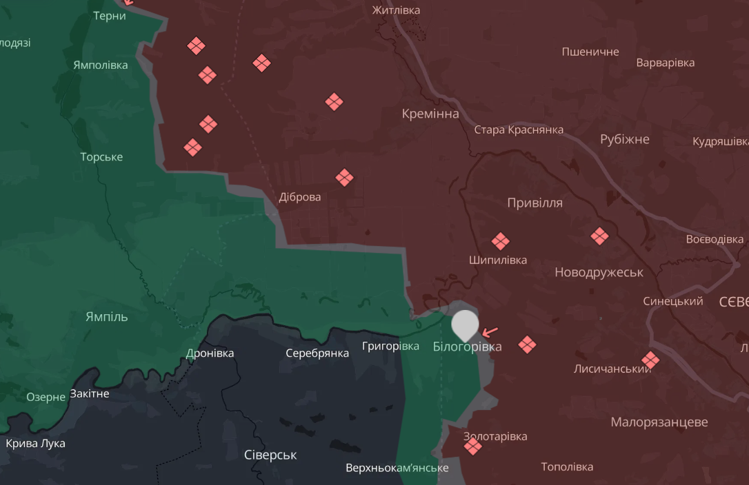 Карта бойових дій в Україні станом на 9 листопада 2024 року фото 4