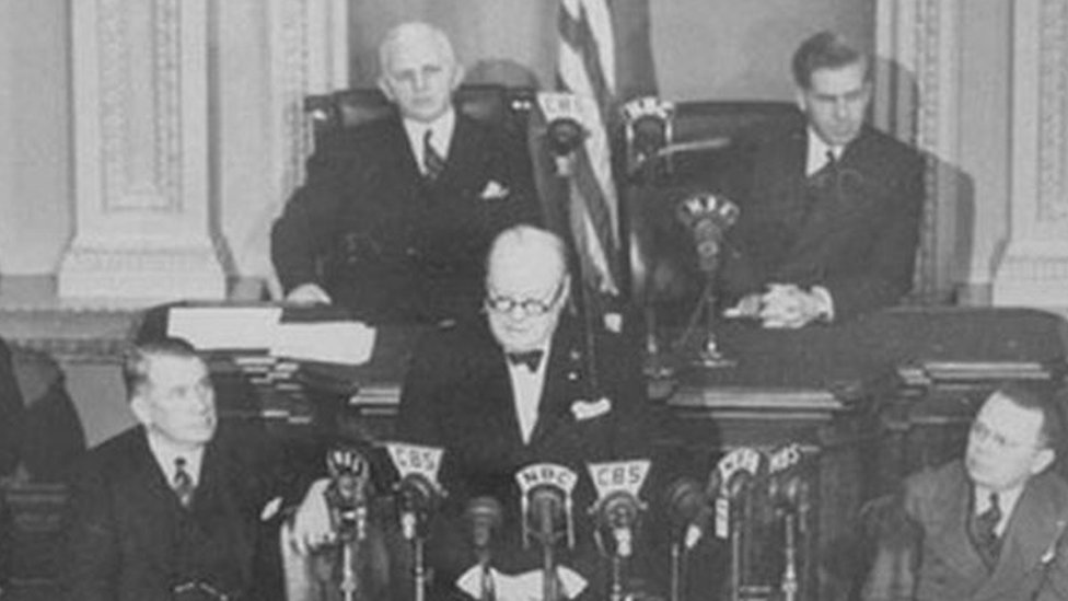 Виступ Черчилля у Конгресі США 26 грудня 1941 року