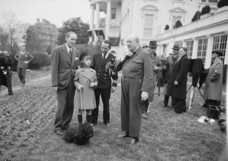 Черчилль та Рузвельт у Білому домі