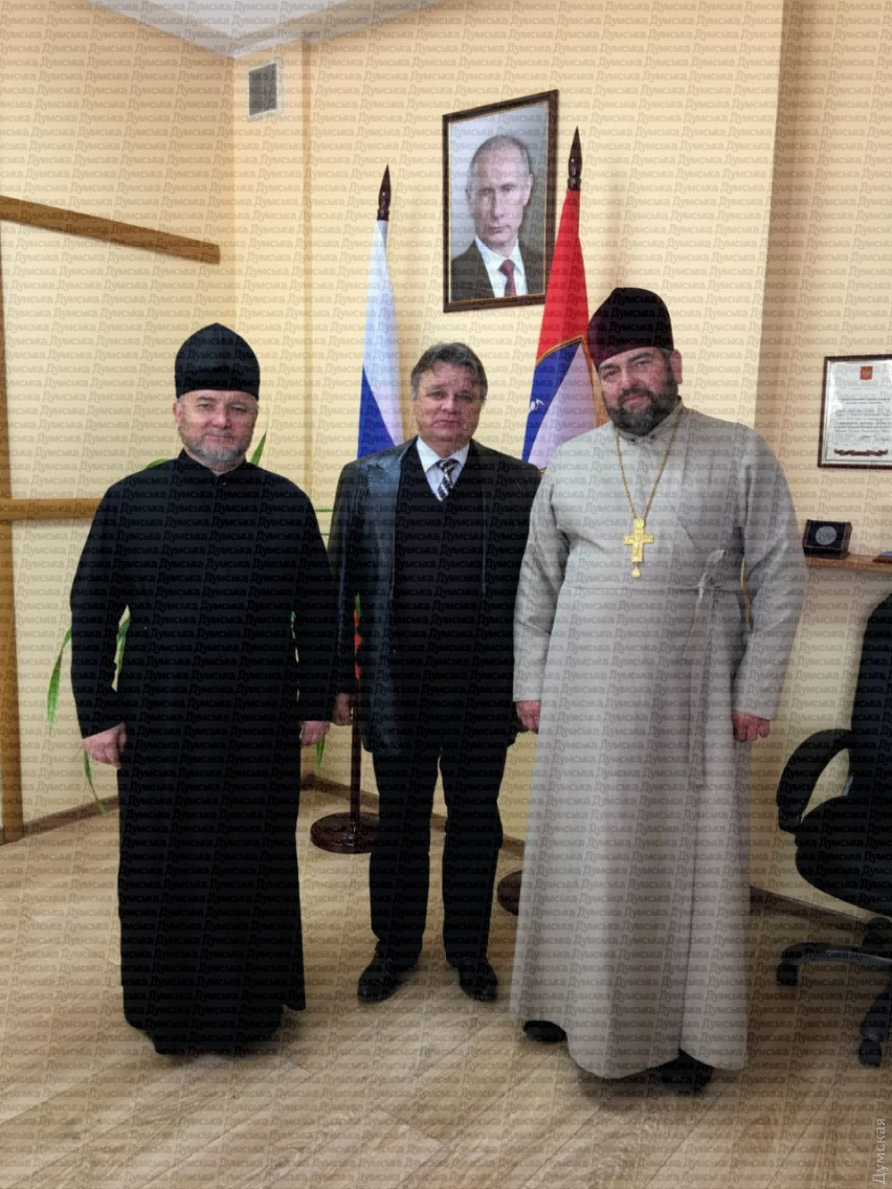 У центрі – ексмер Ізмаїла Станіслав Борисенко, праворуч – Іван Павліченко