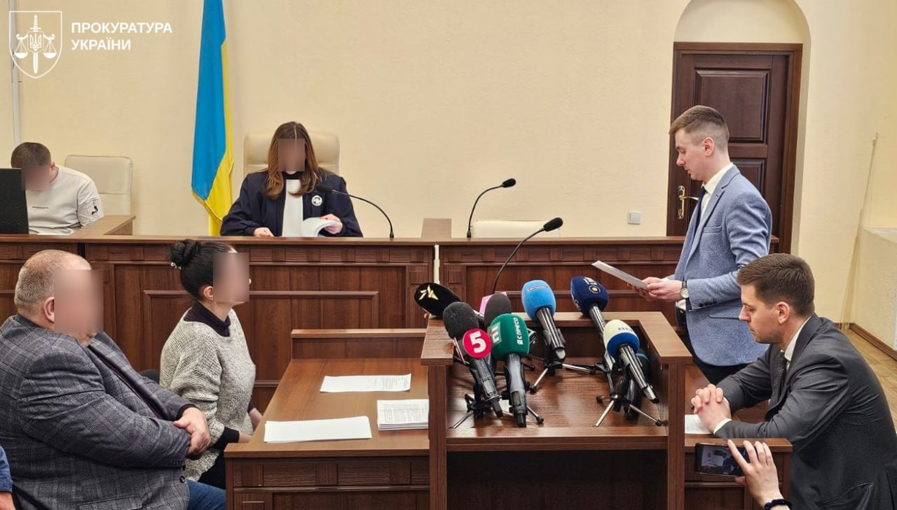 Експатрульна Анна Дудіна у залі суду 21 квітня 2026 року