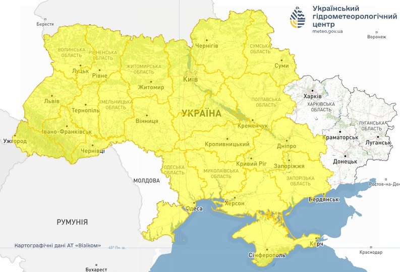 Грози, шквали та град: синоптики повідомили, які області накриє негода 7 червня фото 1