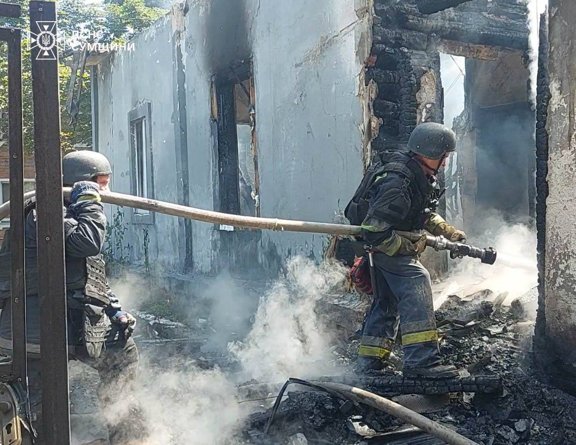 На Сумщині РФ атакувала рятувальників під час виконання завдання (фото) фото 2