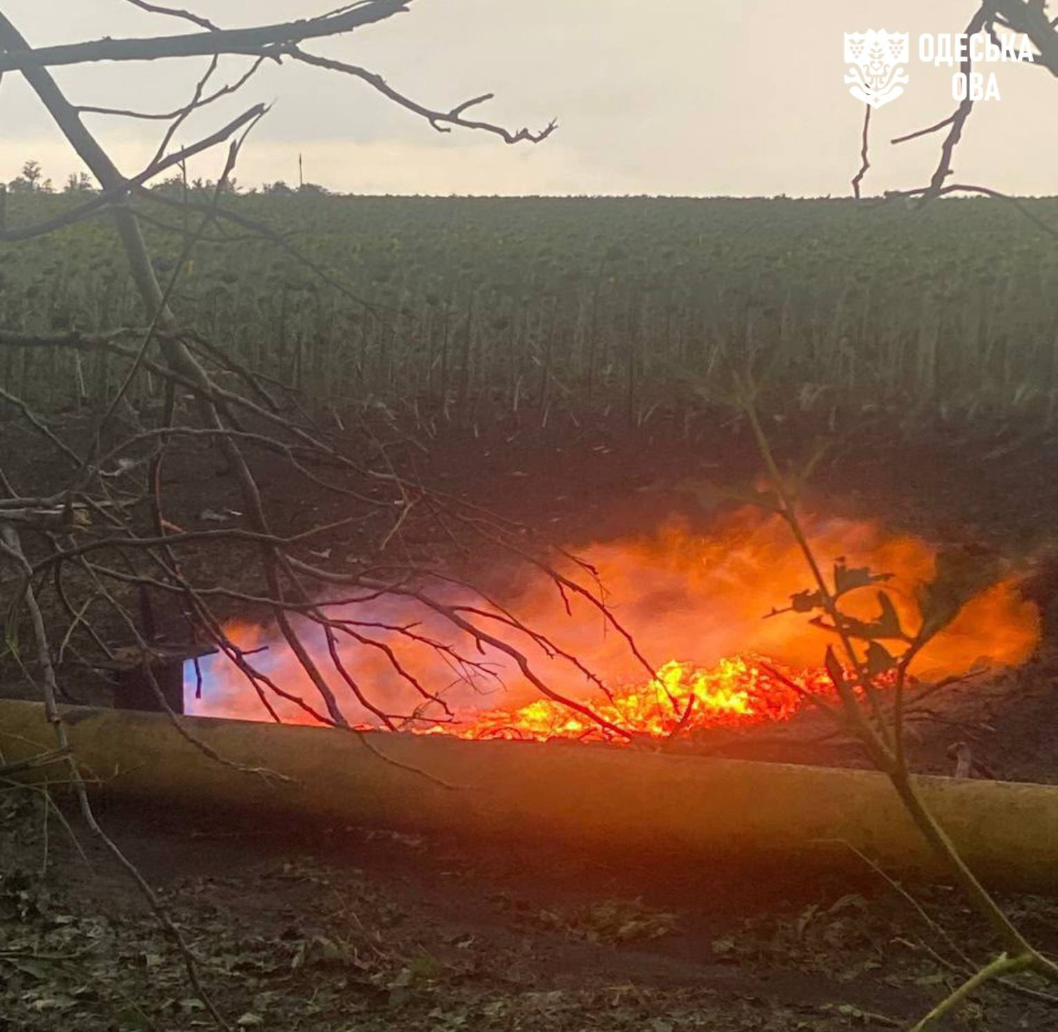 РФ вдарила по Одещині: пошкоджено газопровід, загинула людина (фото) фото 4