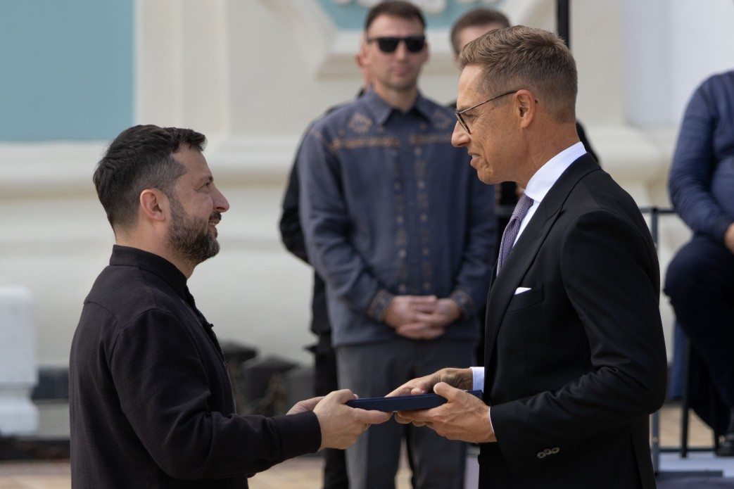 Президенту Фінляндії Александру Стуббу вручено нагороду