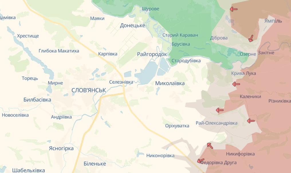 Карта бойових дій в Україні станом на 18 вересня 2026 року фото 5