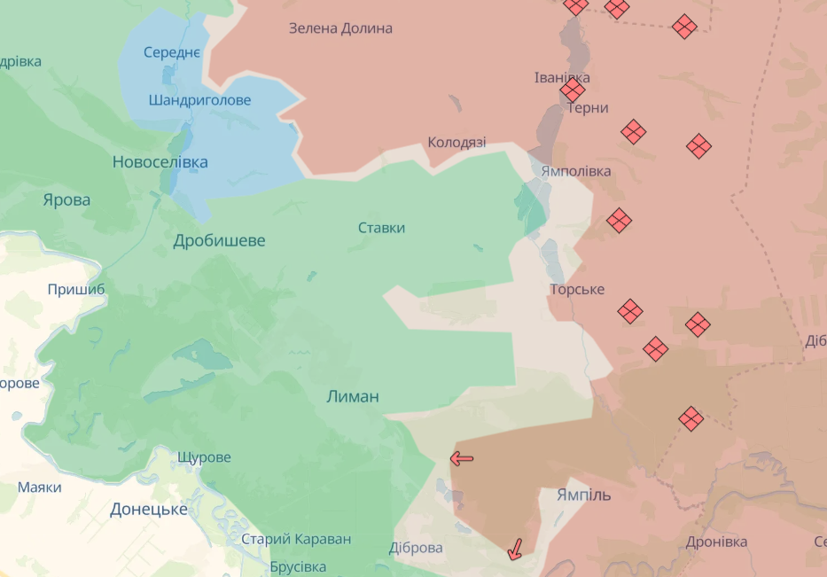 Карта бойових дій в Україні станом на 1 жовтня 2026 року фото 4