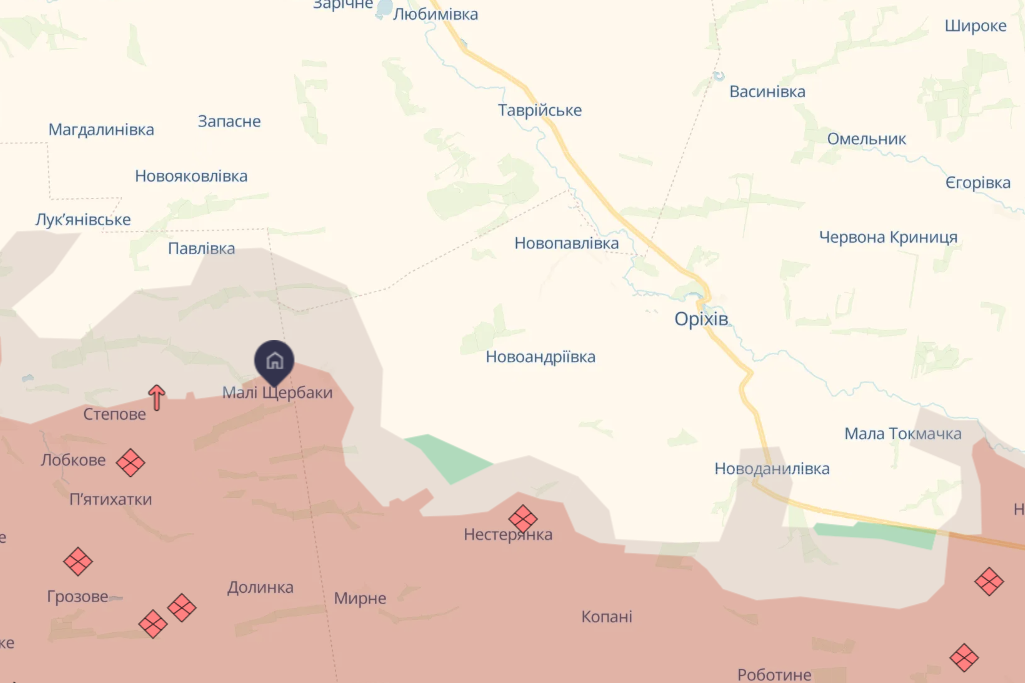 Карта бойових дій в Україні станом на 12 жовтня 2026 року фото 10