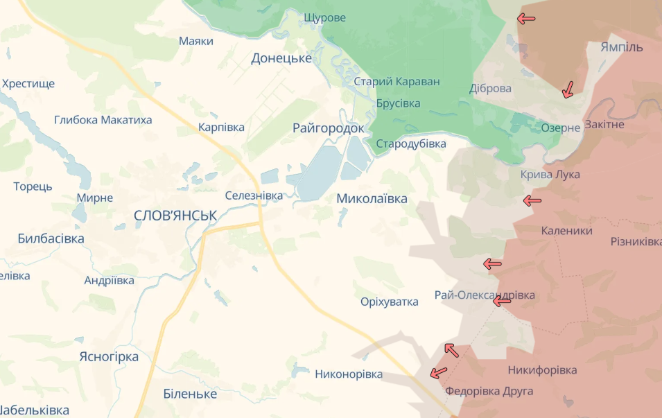 Карта бойових дій в Україні станом на 15 жовтня 2026 року фото 5
