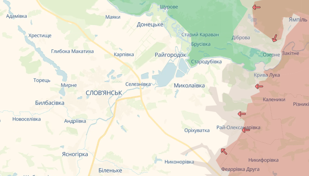 Карта бойових дій в Україні станом на 16 жовтня 2026 року фото 5