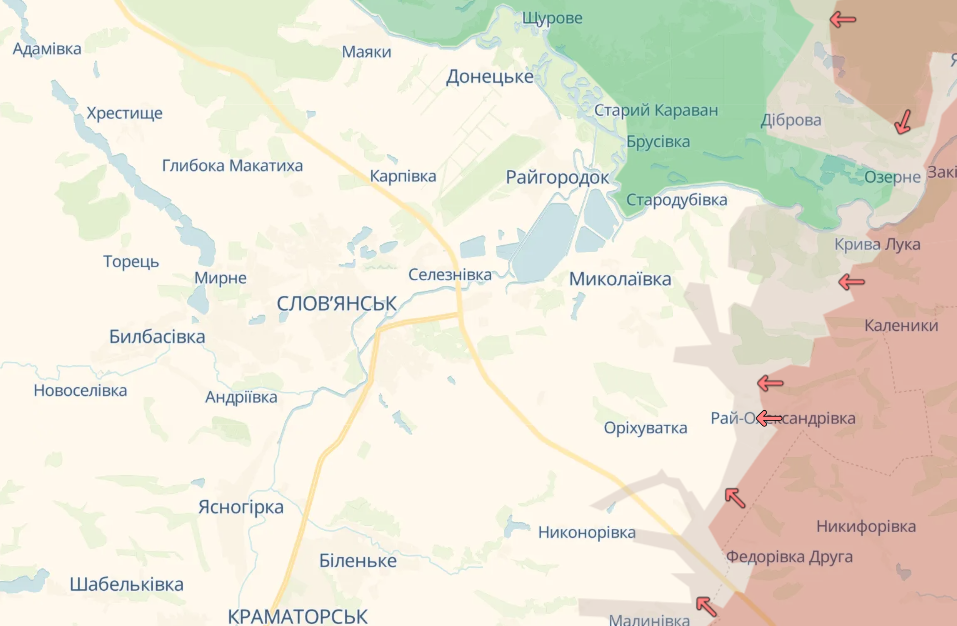 Карта бойових дій в Україні станом на 27 жовтня 2026 року фото 5