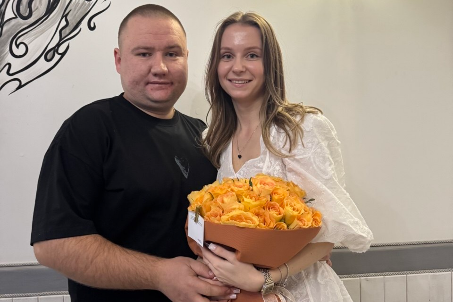 Вадим Тимчук зі своєю дружиною Лілією