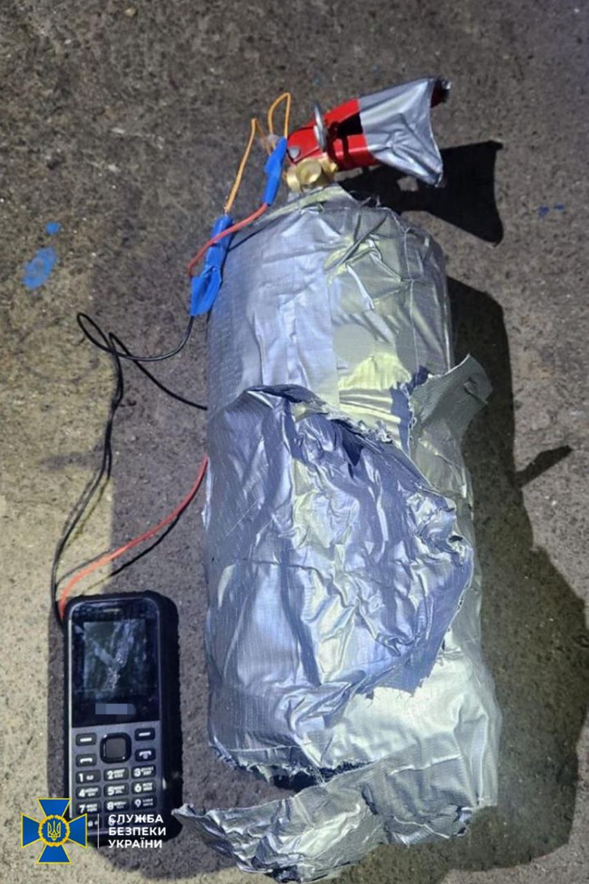 Агентка готувала підрив саморобного вибухового пристрою (СВП)