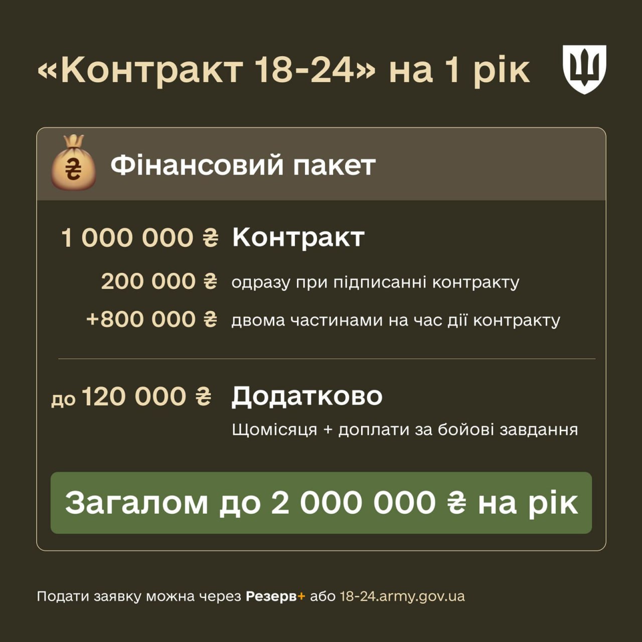 Міноборони запустило формат добровільної служби для українців до 25 років. Які умови? фото 1