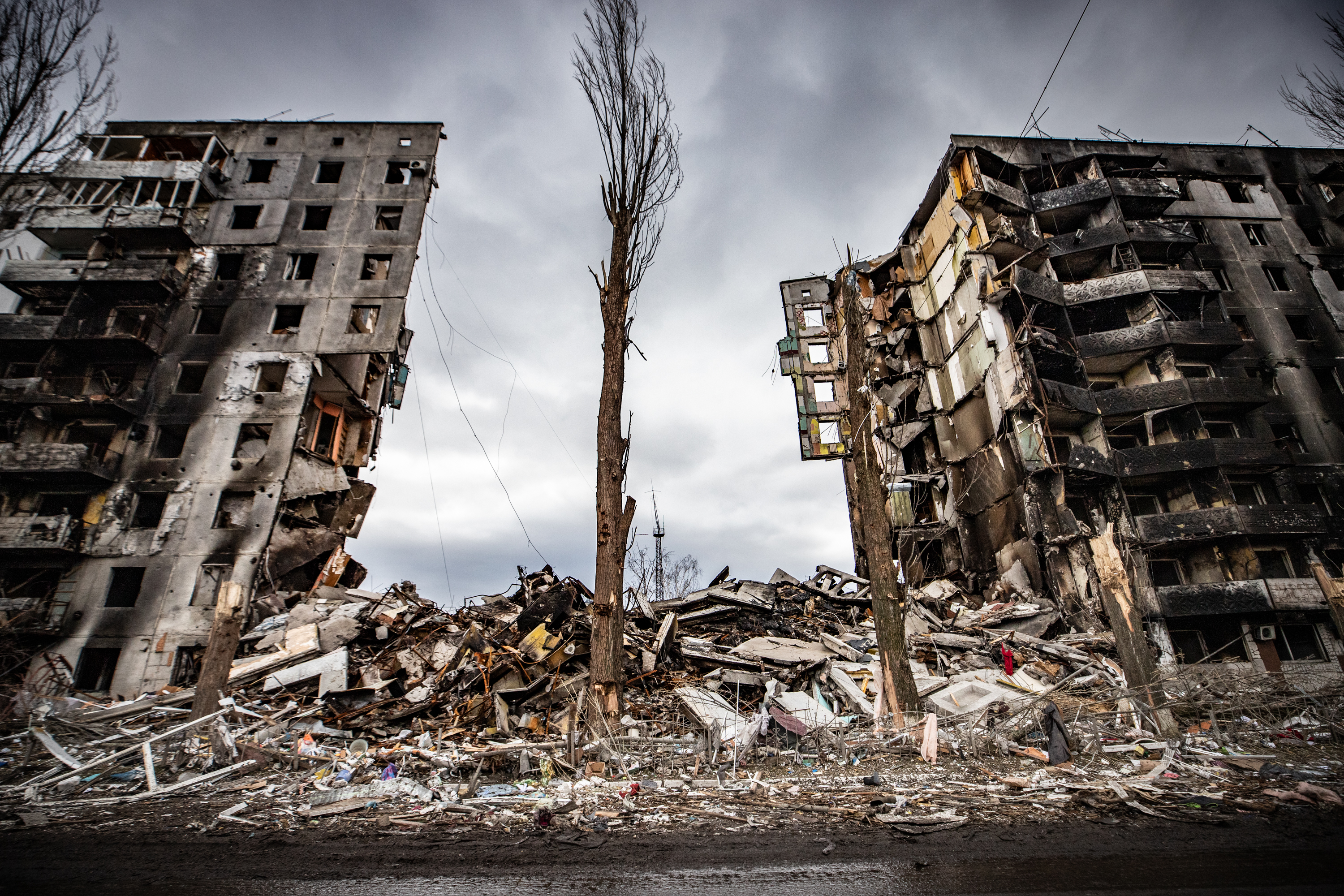 Бородянка понад місяць перебувала під окупацією ворога
