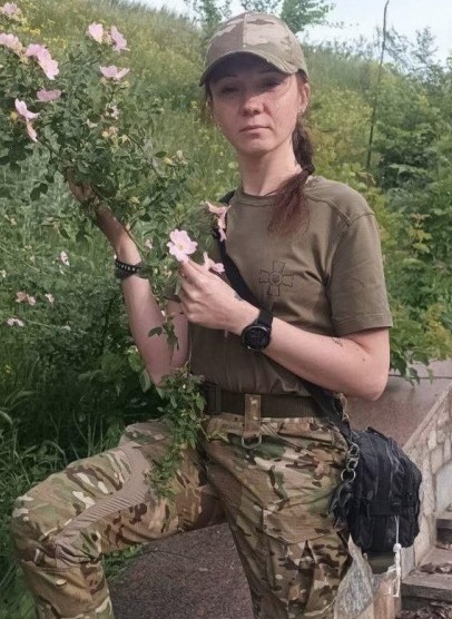 Молодша сержантка Марина Гриценко