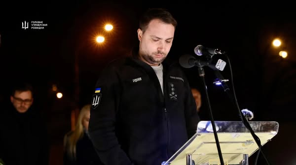 У відкритті першого елемента Меморіалу взяв участь начальник ГУР МО України генерал-лейтенант Кирило Буданов