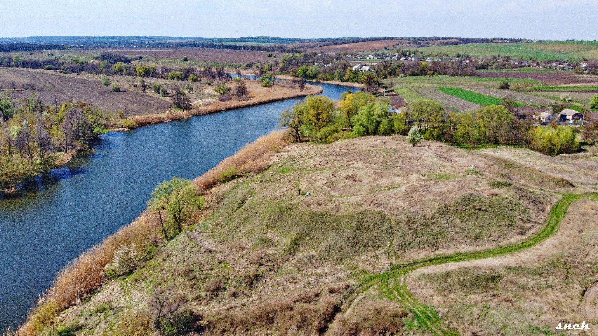 Половецьке городище. ХІ-ХІІ століття. Ріка Рось