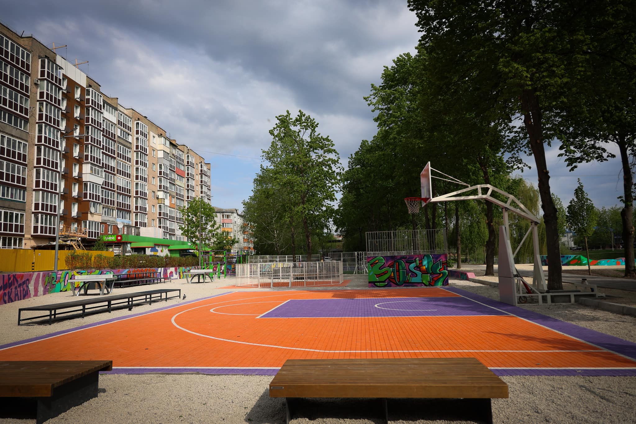 Дитячий майданчик вже протестувала місцева малеча