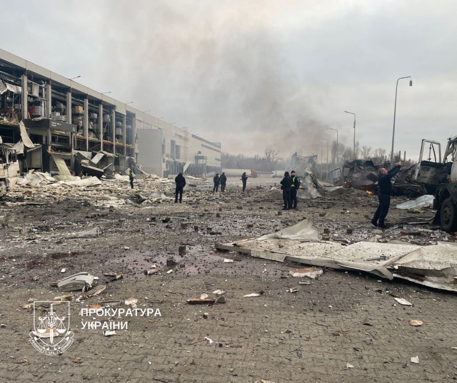 Окупанти знищили один із найсучасніших логістичних центрів мережі супермаркетів Novus