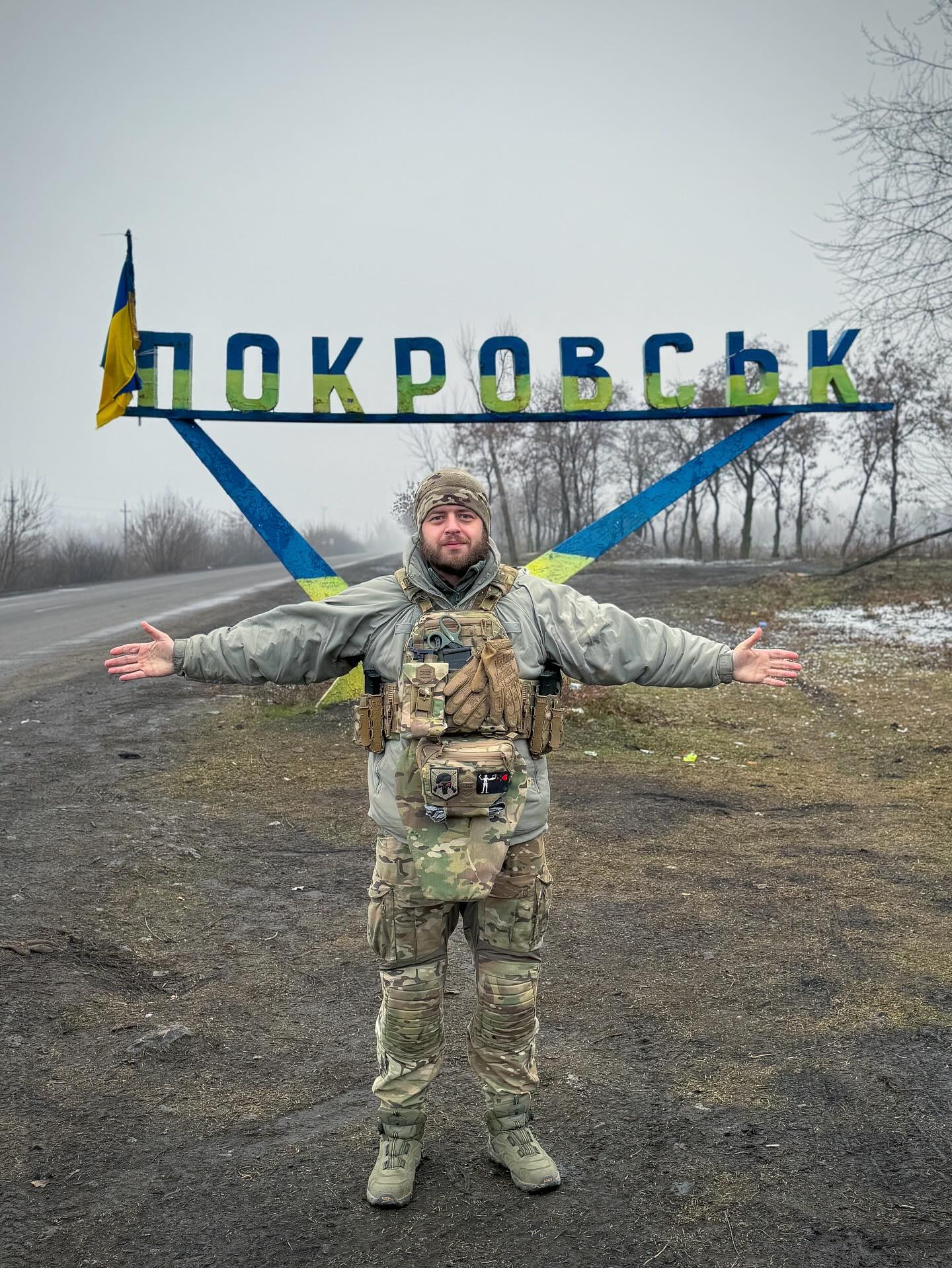 Максим Ємець у Покровську