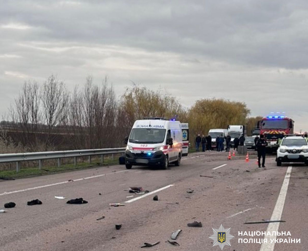 Внаслідок аварії загинули водій та один пасажир кросовера