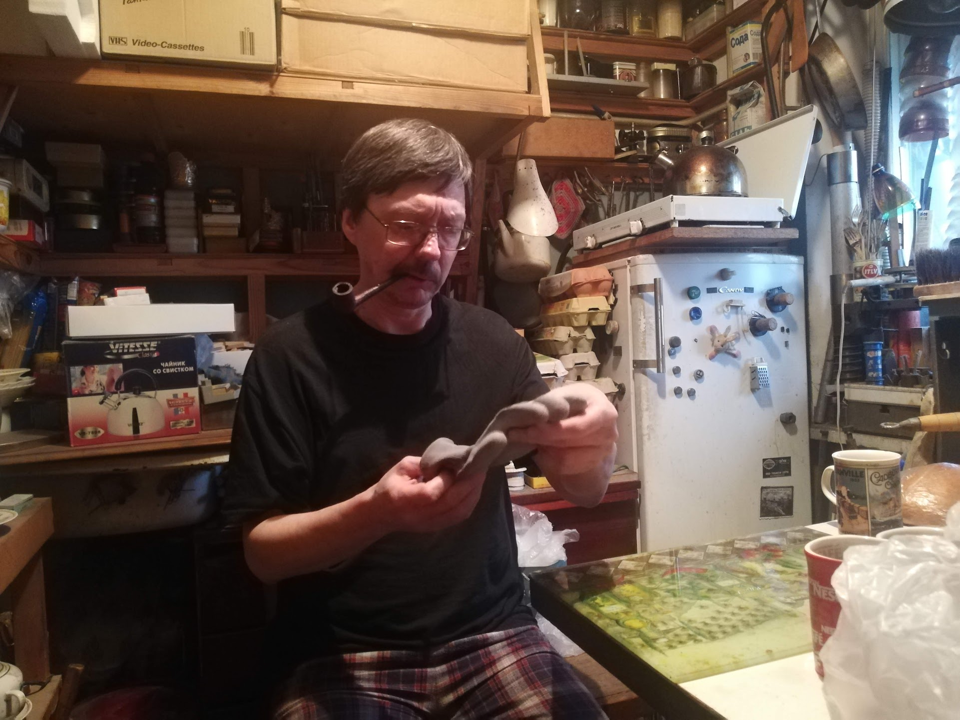 Вадим Тупчій за роботою