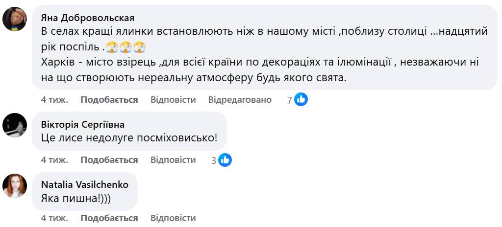 Новорічна ялинка у Броварах викликала гостру суперечку серед містян фото 1