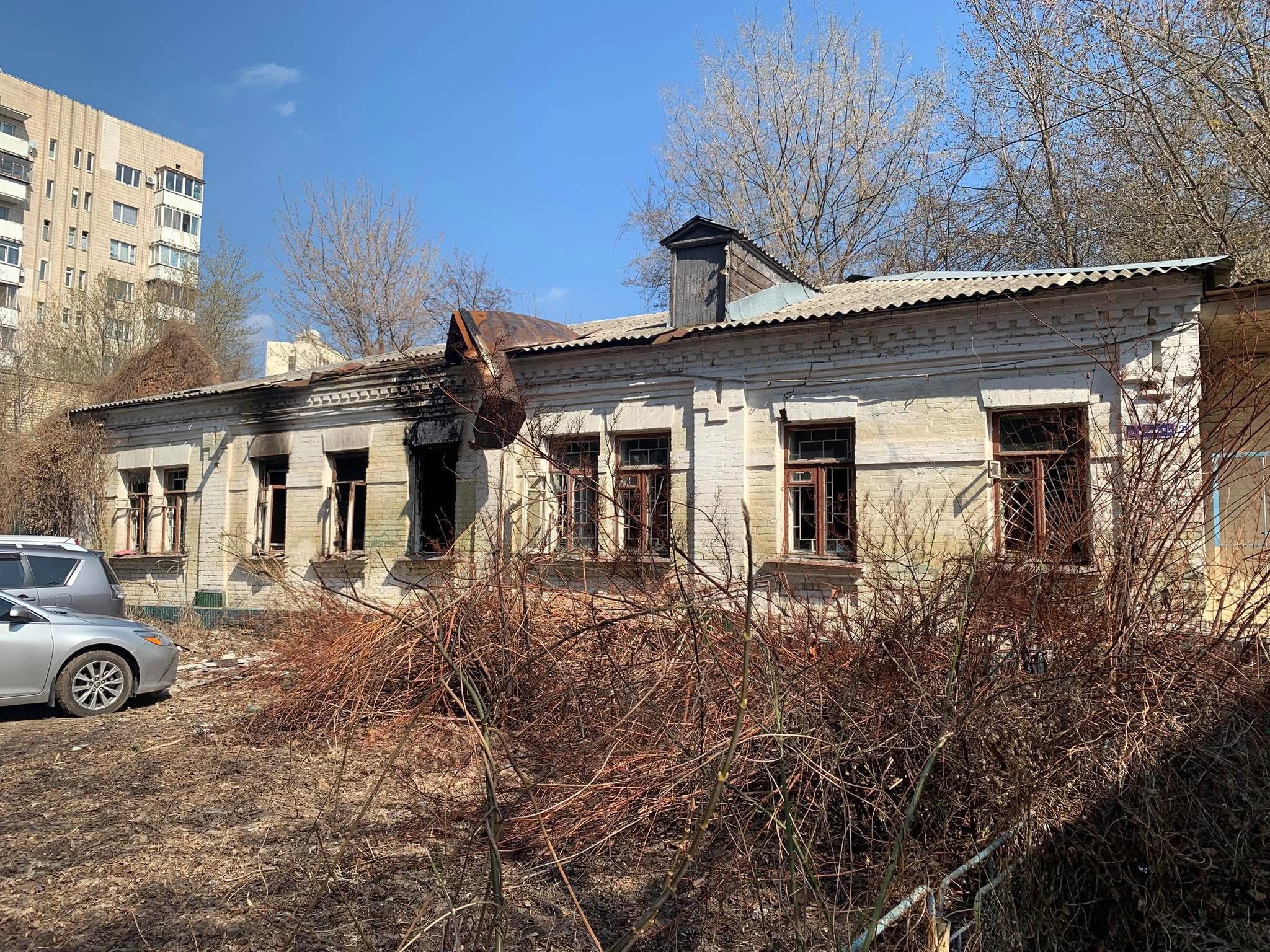 Такий вигляд мав будинок до пожежі