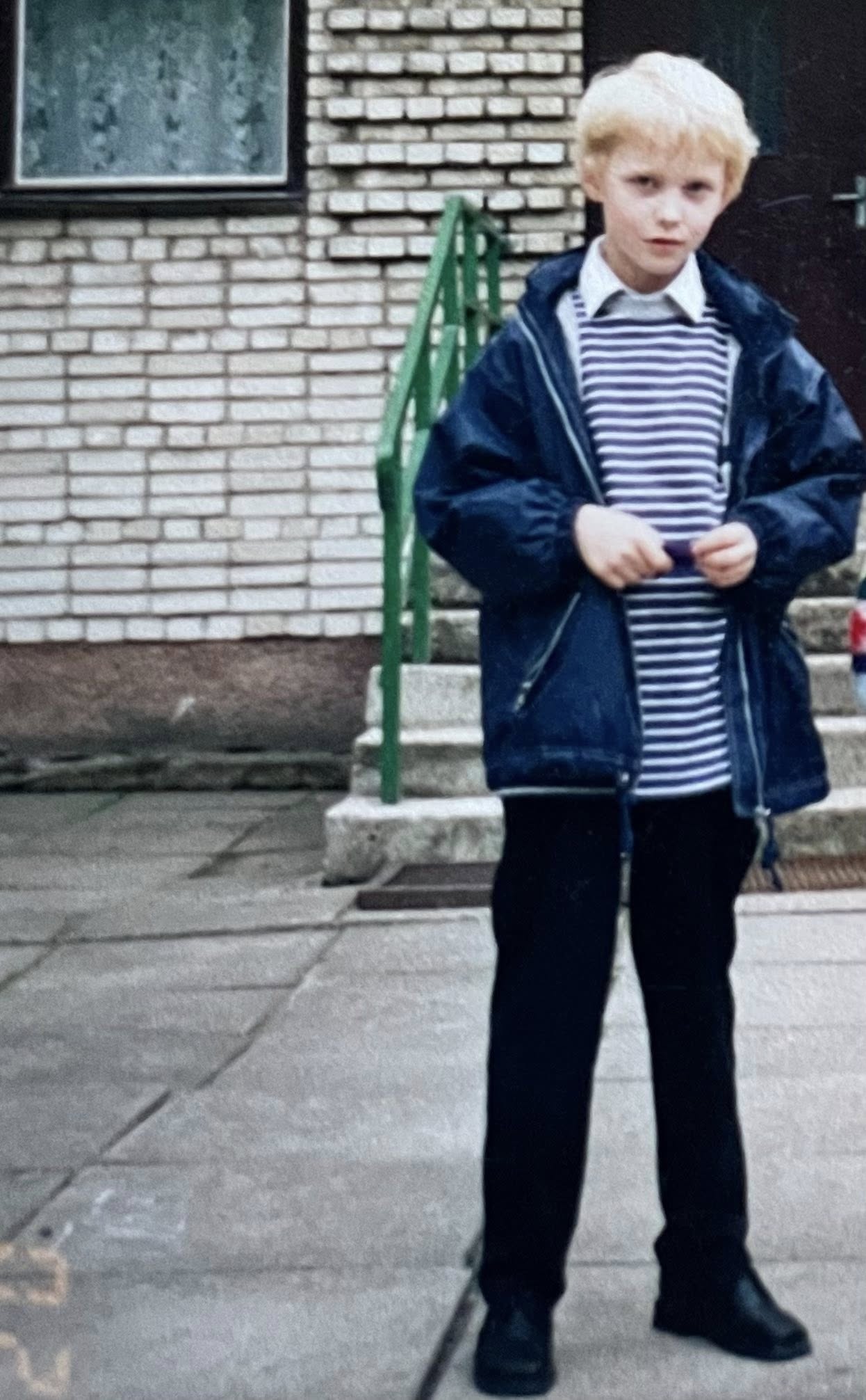 Арсеній Зав’ялов у дитинстві