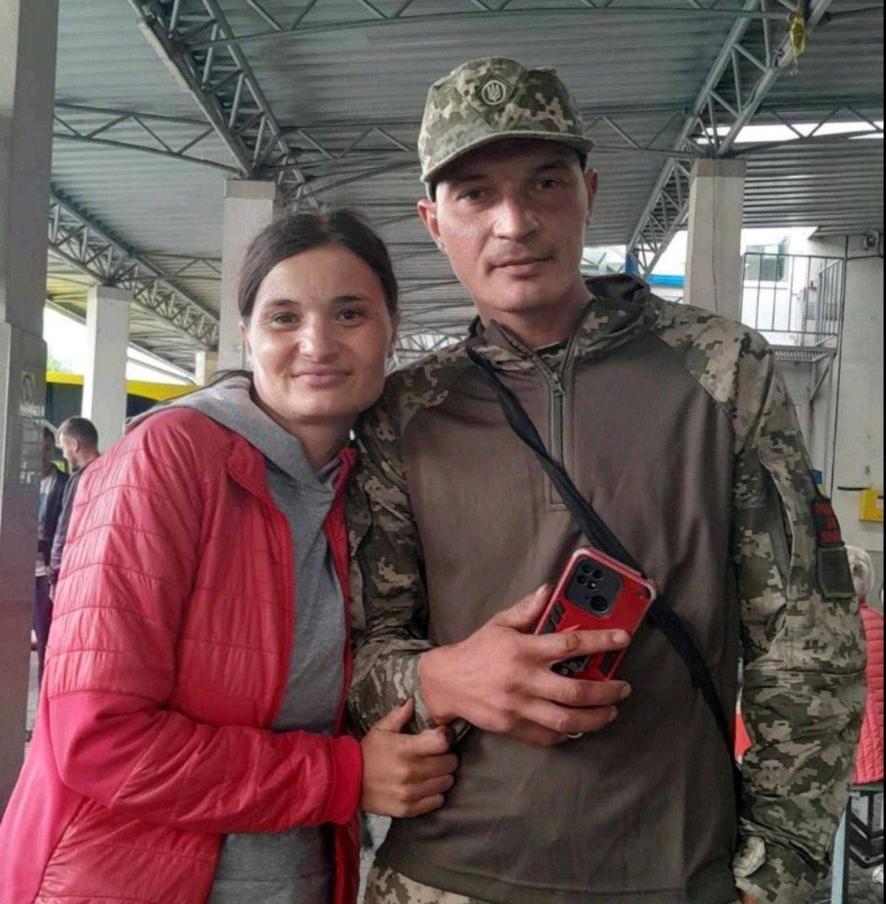 Василь Докучаєв із сестрою