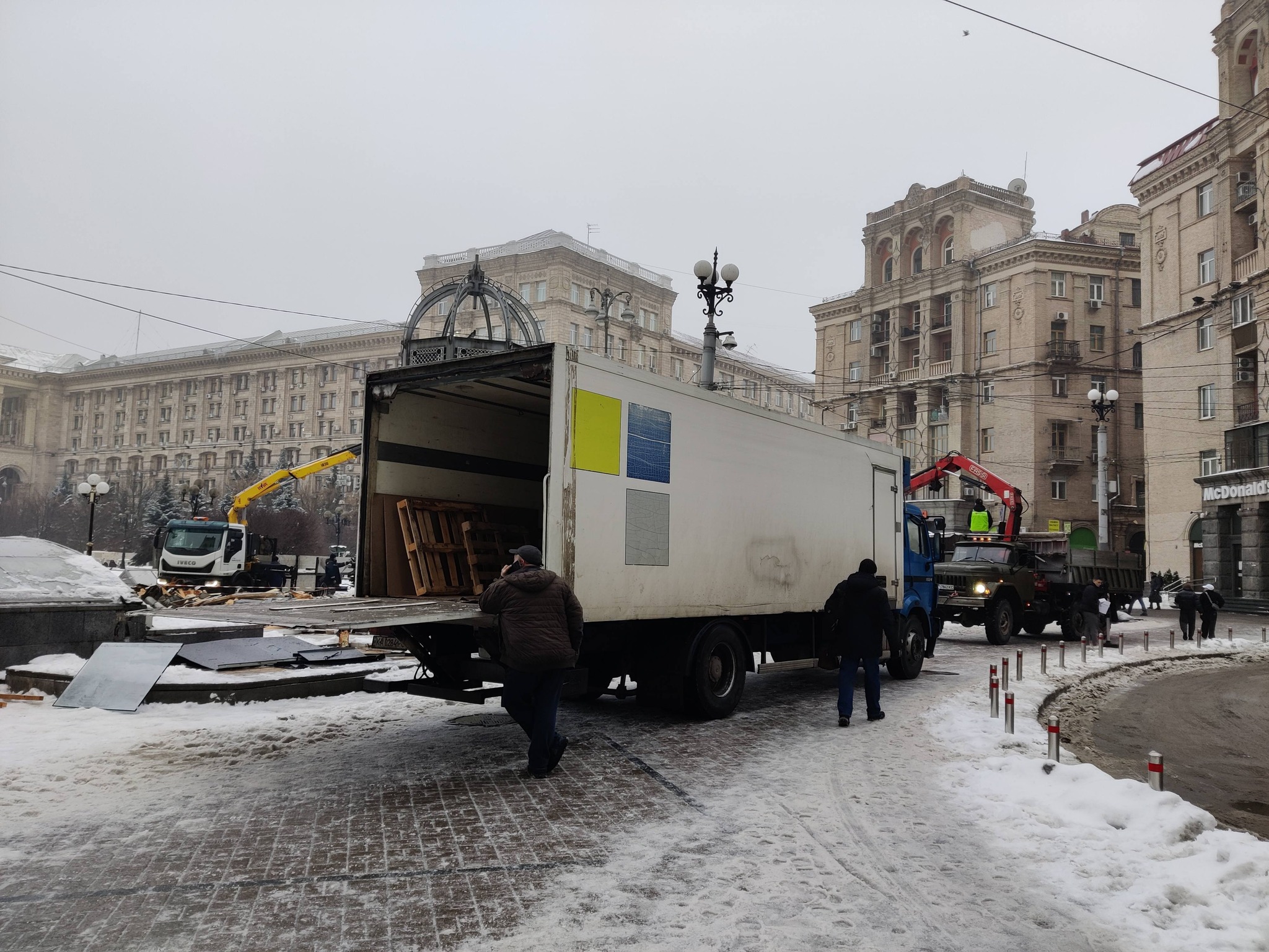 Демонтаж МАФіа на Майдані розпочався у грудні минулого року