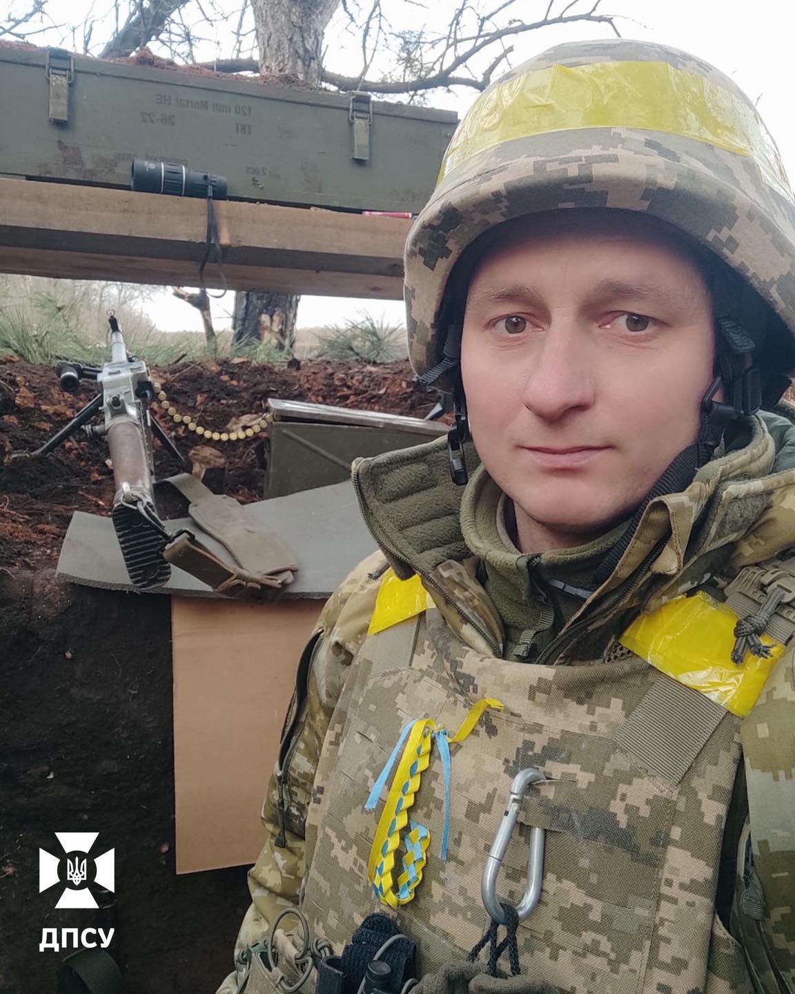 Максим Стрижак під час бойових дій на сході України