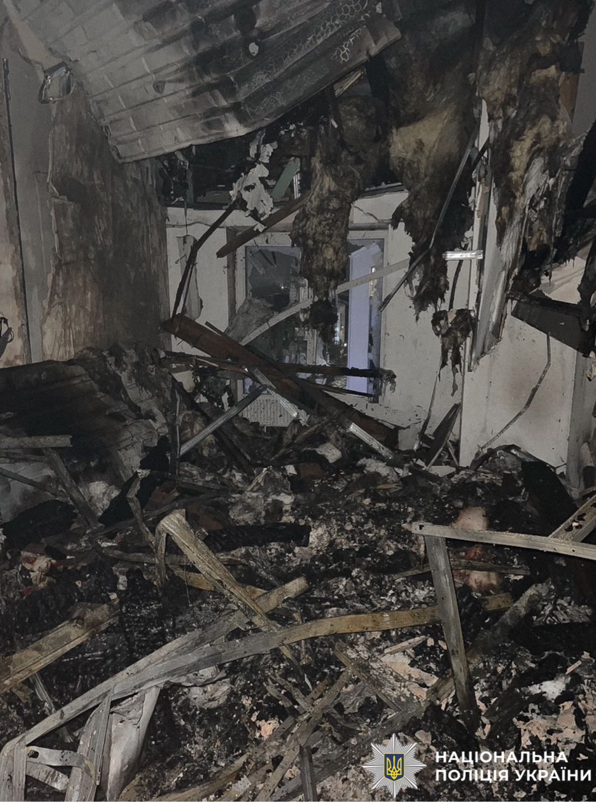 Руйнування, спричинені атакою безпілотника у Білогородці