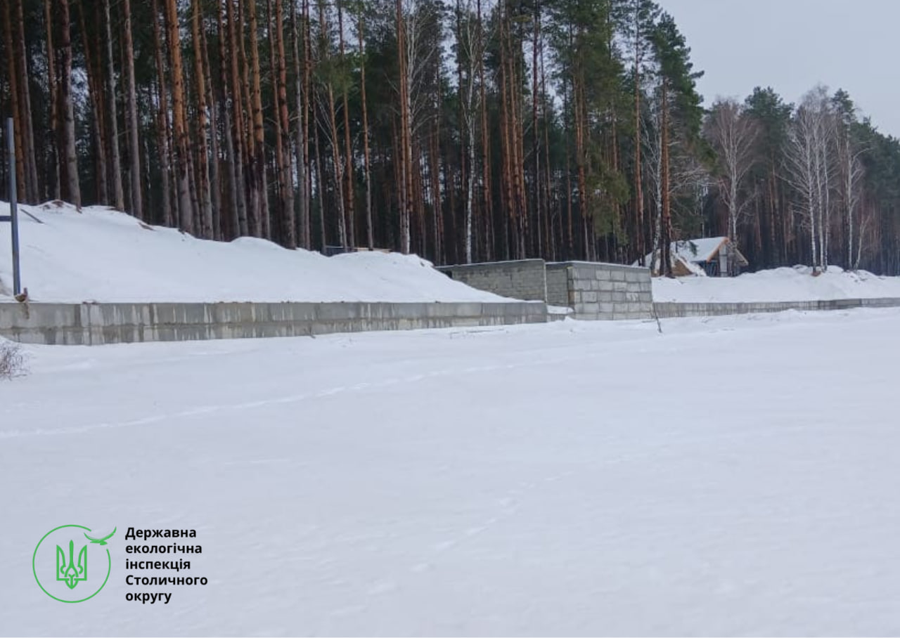 Укріплення берега, виявлене інспекторами