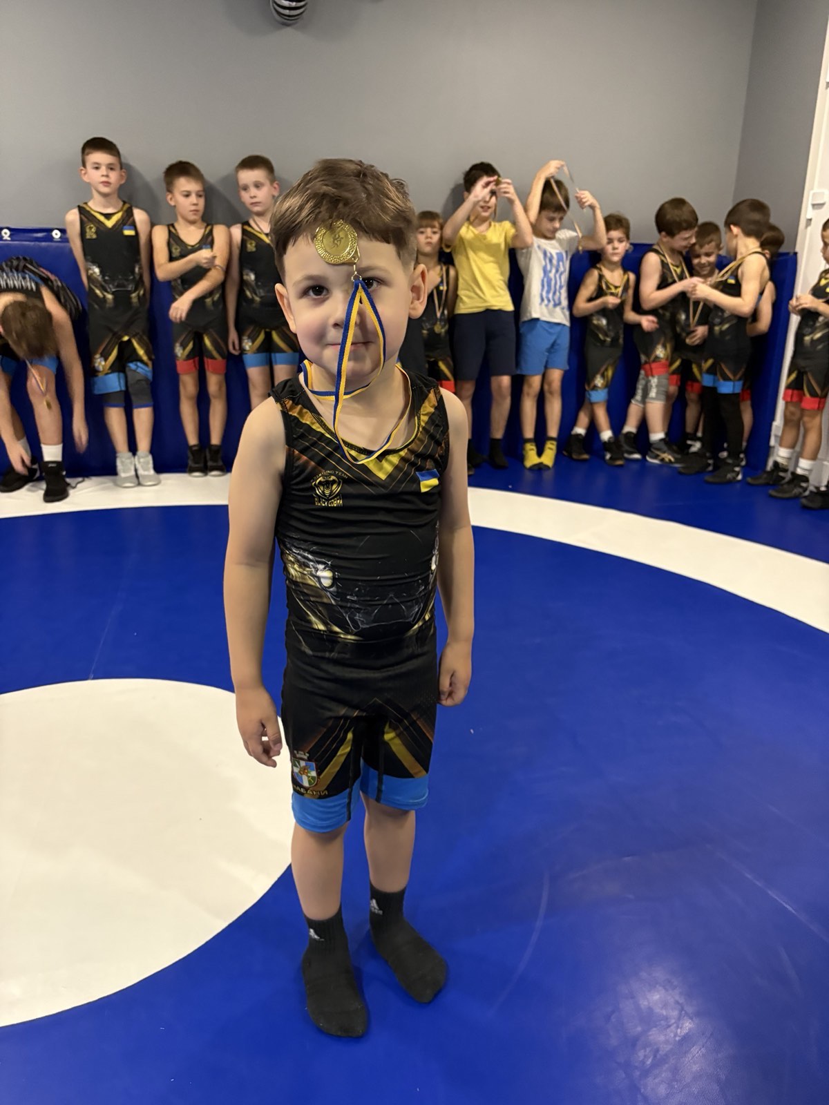 Майбутній олімпійський чемпіон Леон Козаченко 