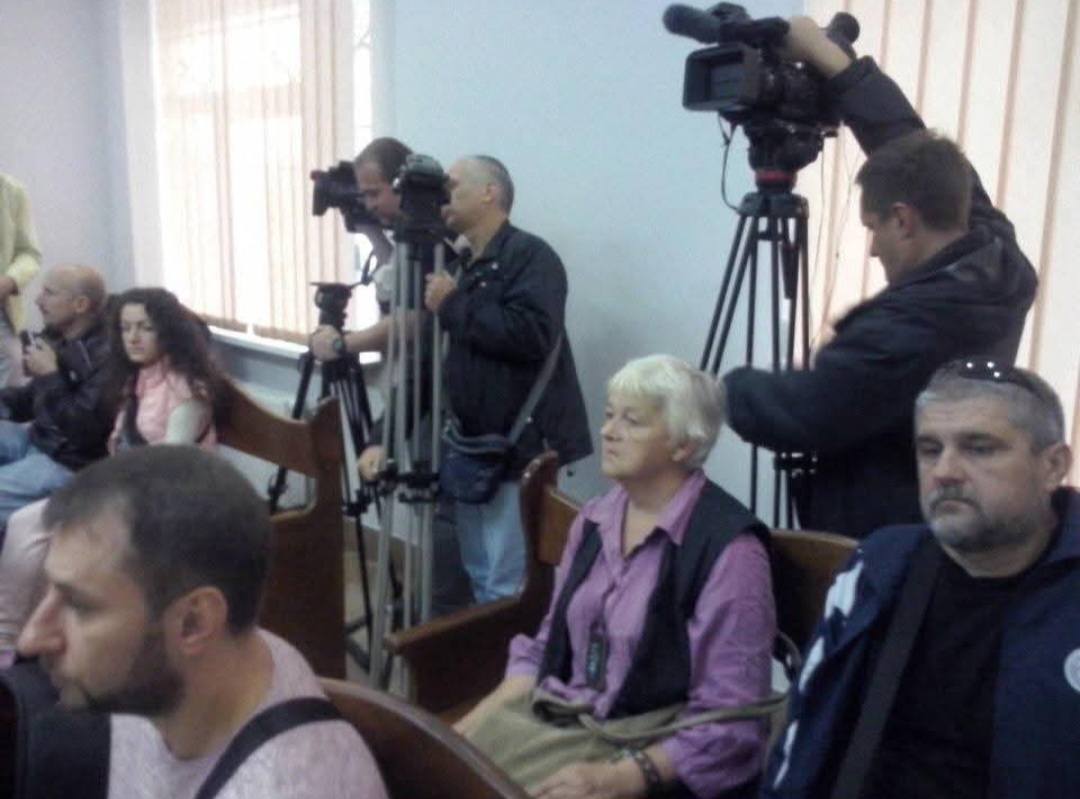 Любомира Кеплер регулярно відвідувала судові засідання у справах Майдану