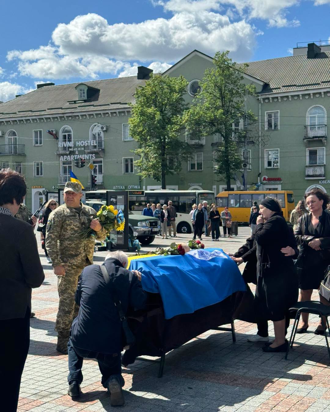 Прощання з Геннадієм Тиванюком
