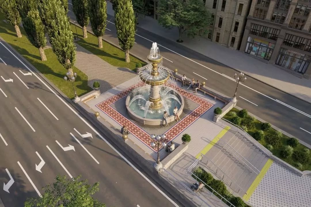 Візуалізація майбутнього фонтану
