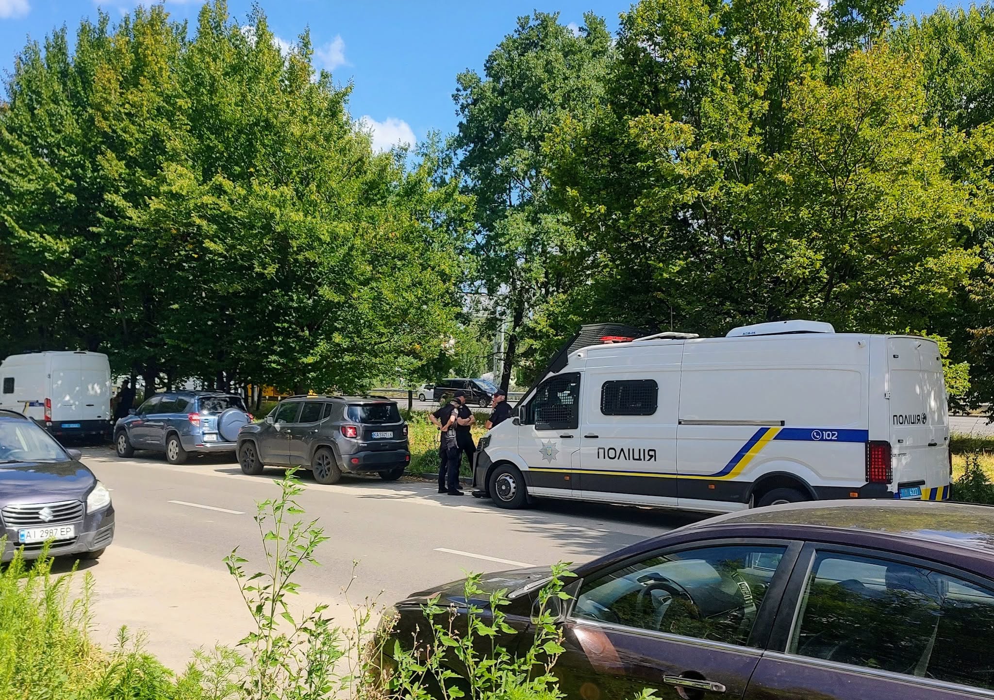 Знищення парку заради тепломагістралі: на Теремках кияни протестують проти вирубки 600 дерев фото 1