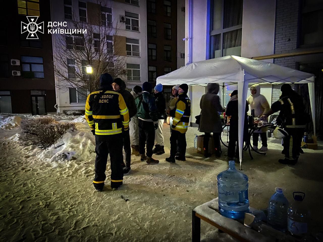 Штаб допомоги постраждалим внаслідок обстрілу