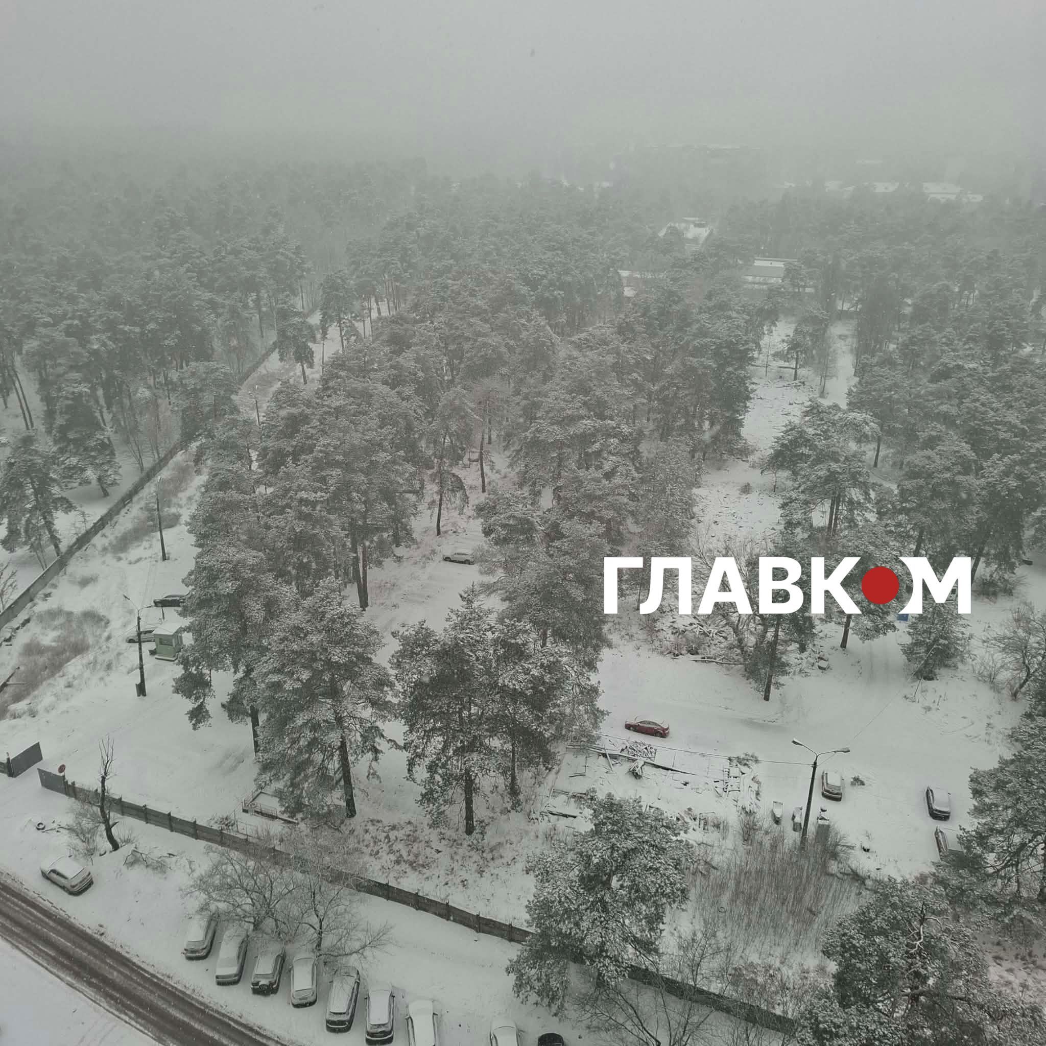 Снігопад у Києві