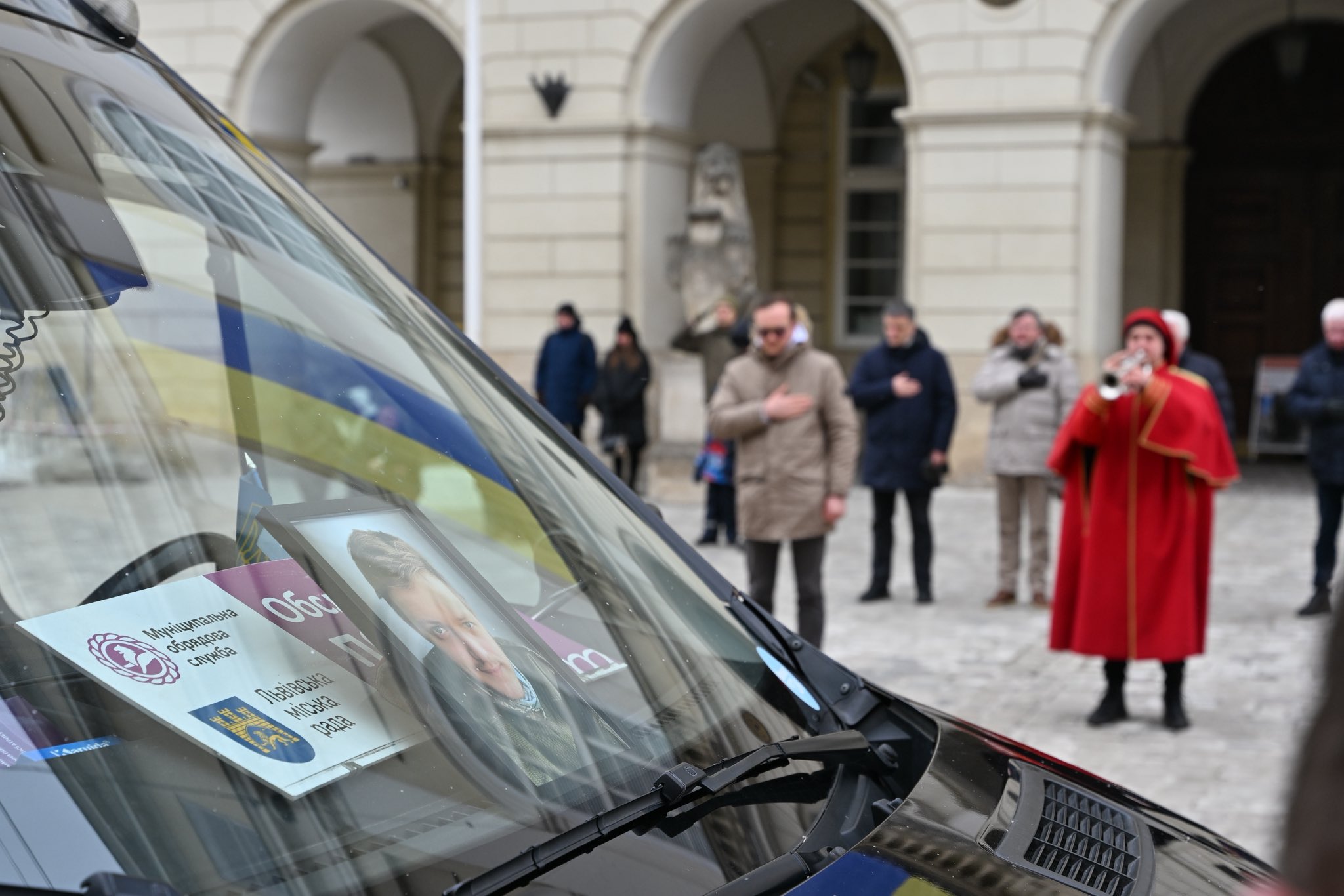 Львів прощається із білорусом, який загинув, захищаючи Україну