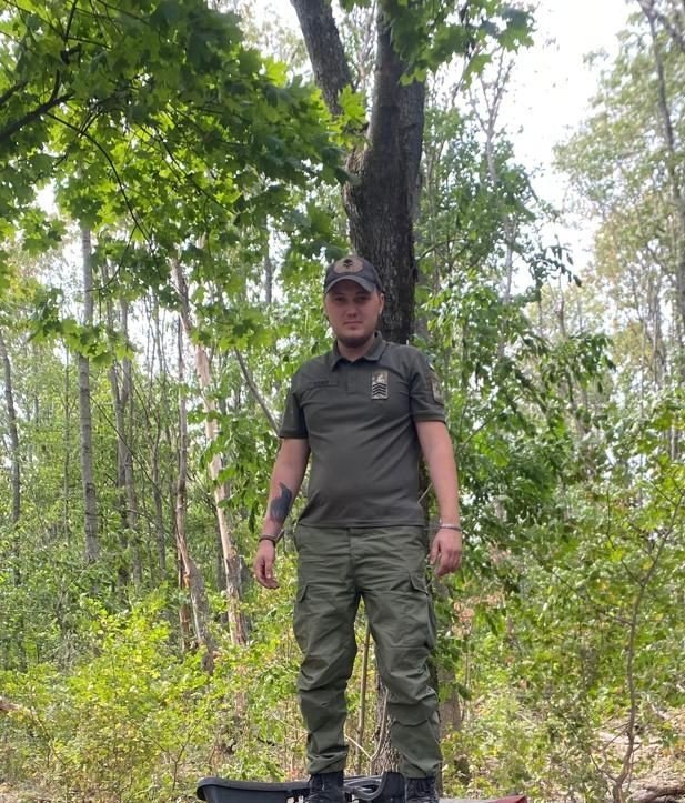 Прикордонник Дмитрій Щербина