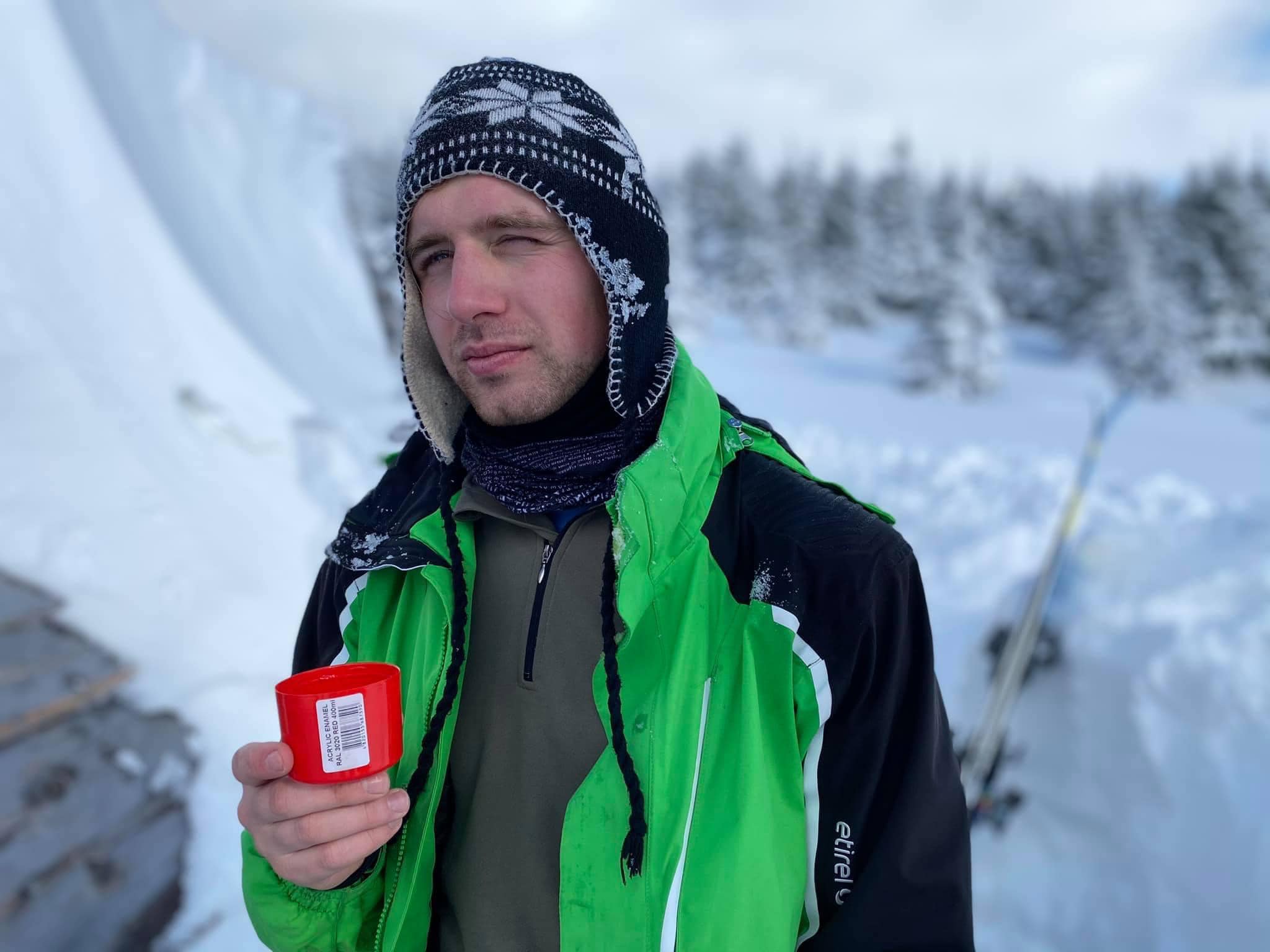 Артемій Димид в одній зі своїх подорожей