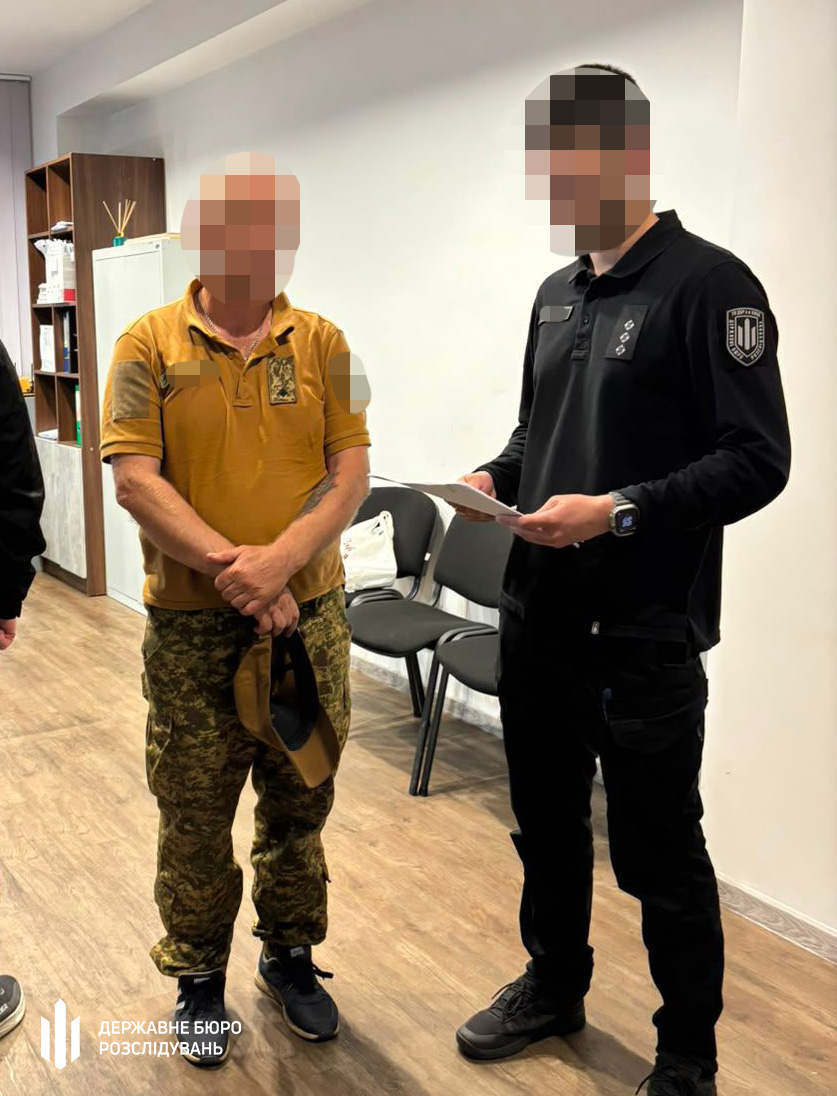 Затриманий працівниками ДБР фігурант справи