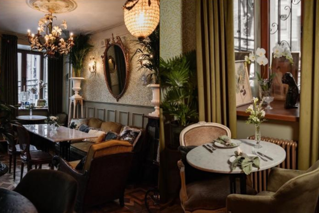 Інтер’єр ресторану на території Софії, де відбувалося весілля