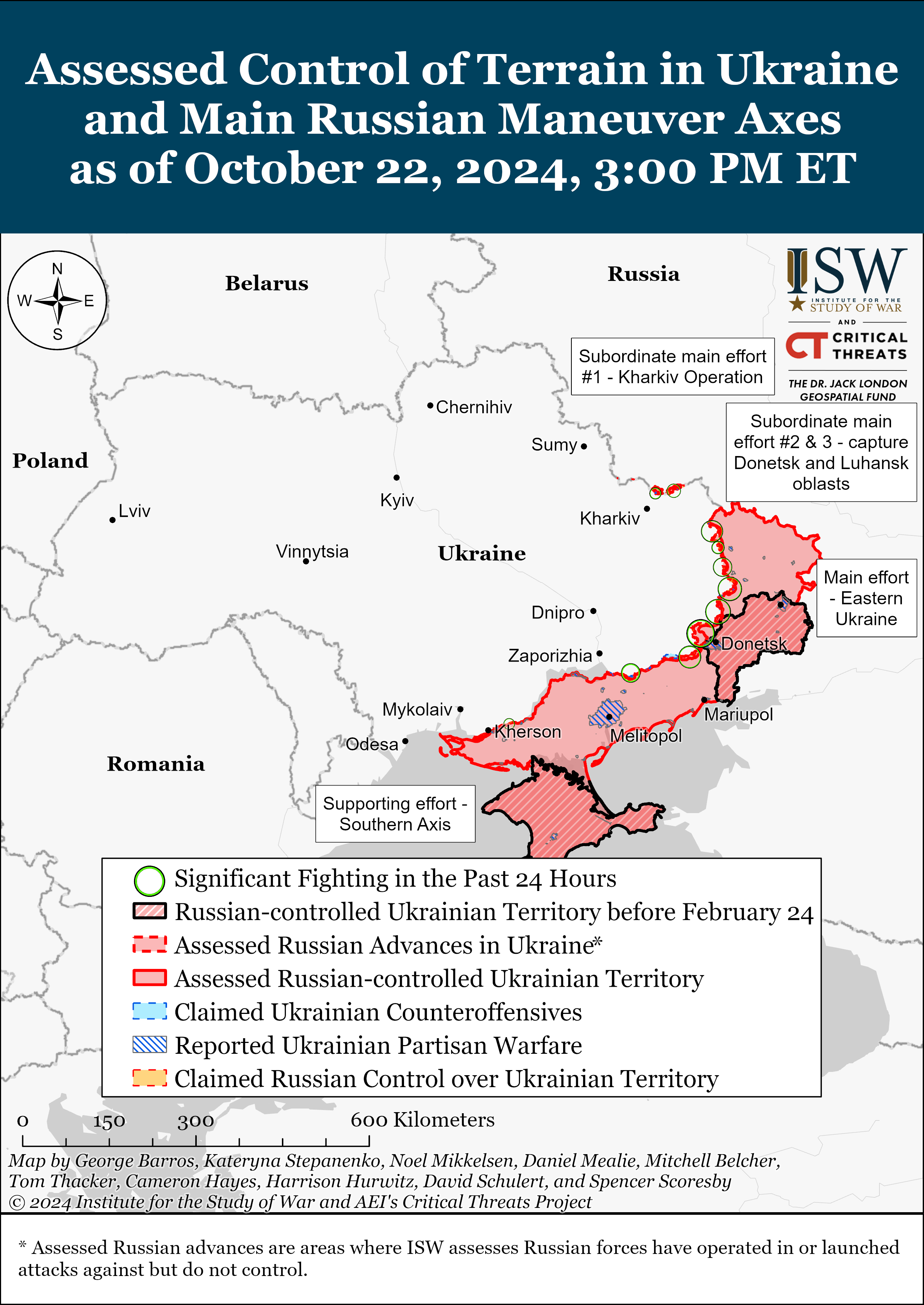 Карта боїв в Україні